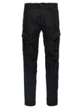 Black Cotton Cargo Pants