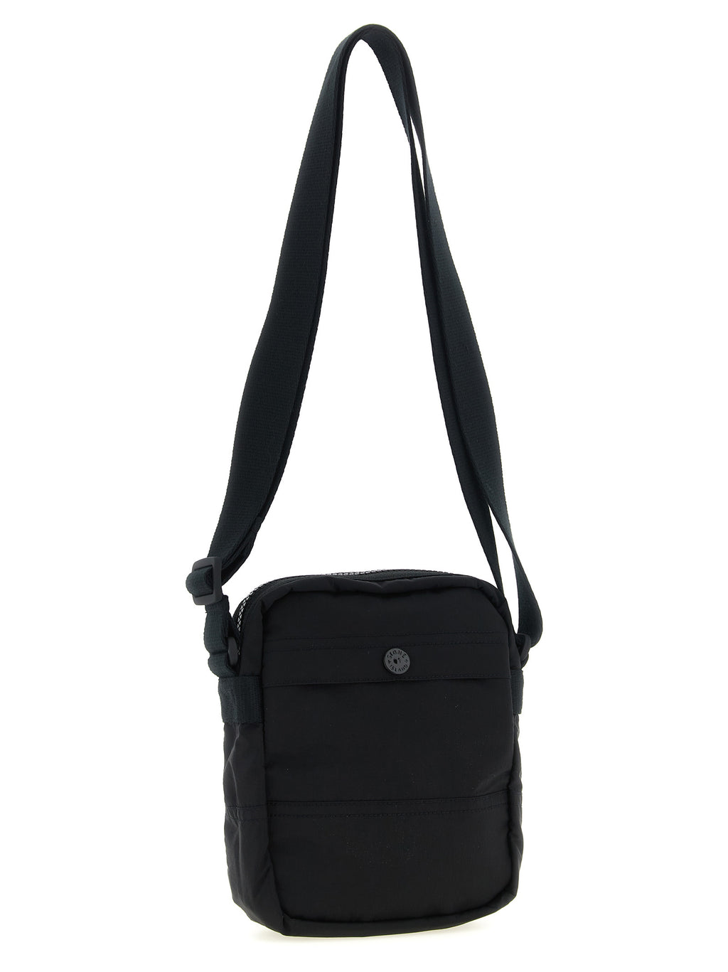 Black Polyamide Crossbody Bag