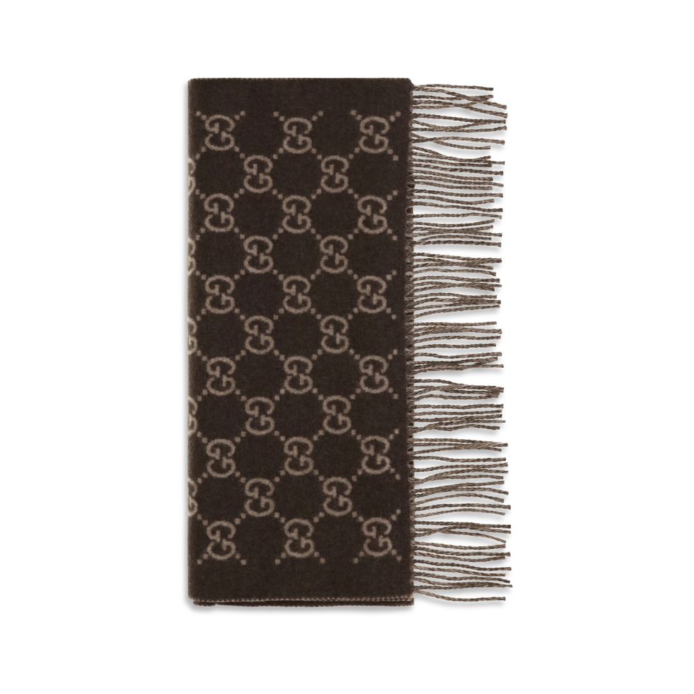 Brown Cashmere Scarf