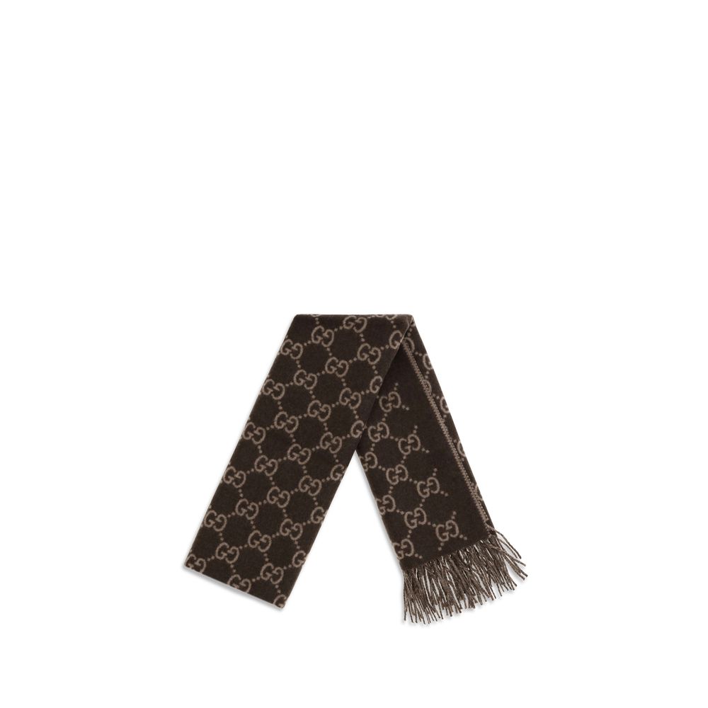 Brown Cashmere Scarf