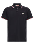 Blue Cotton Polo Shirt