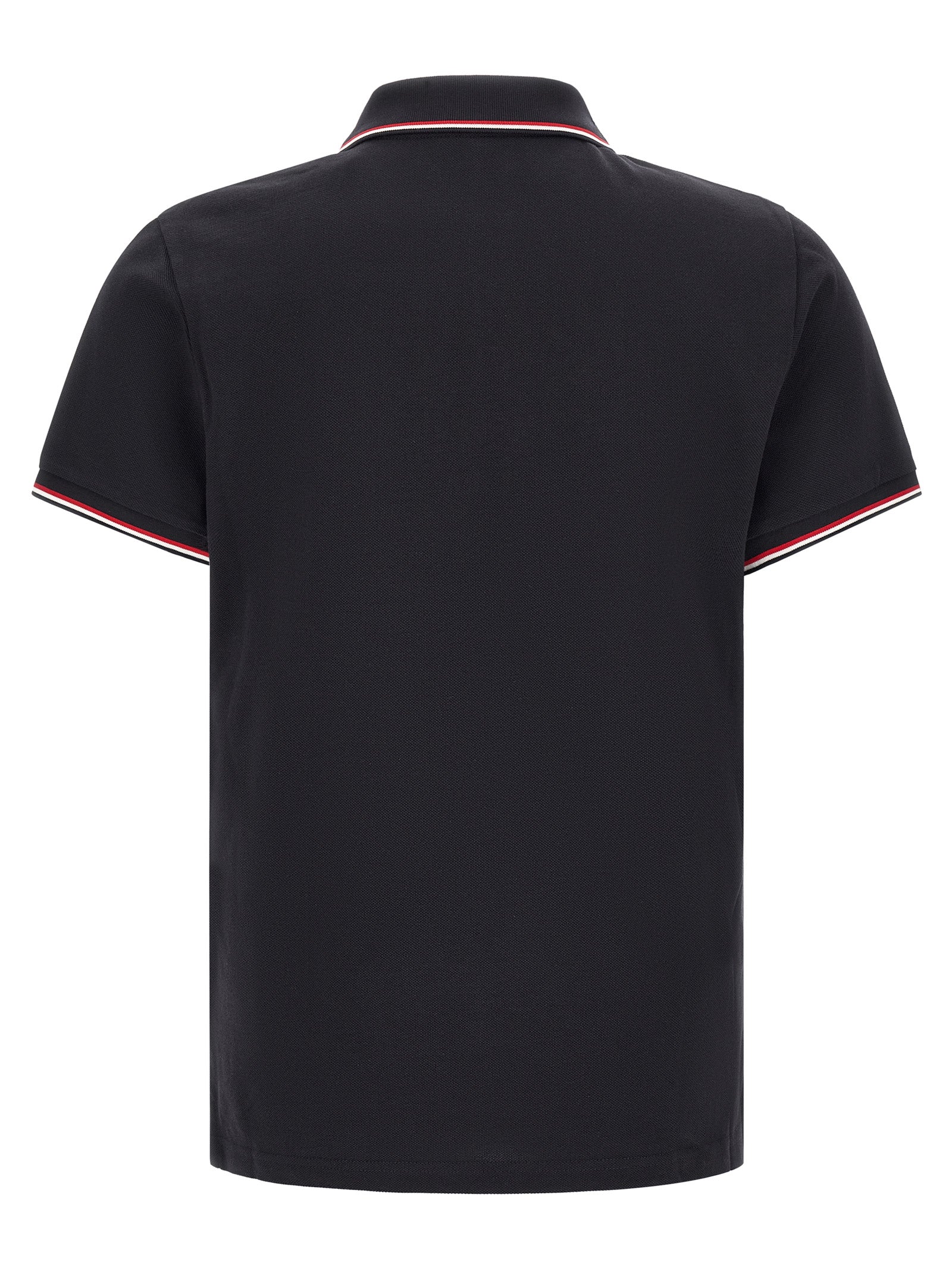 Blue Cotton Polo Shirt