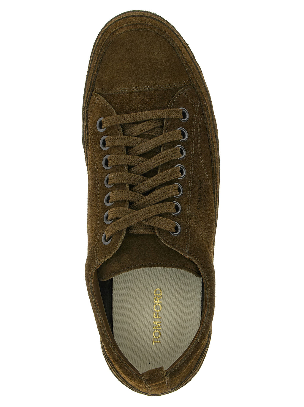 Bicolor Leather Low Top Sneakers