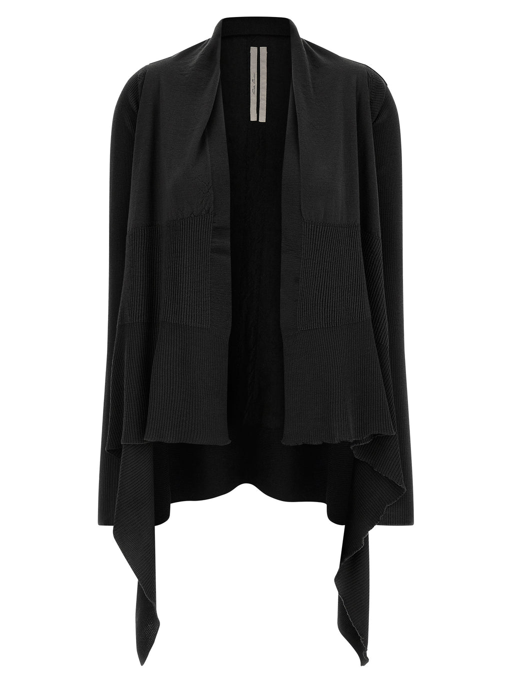 Black Cotton Cardigan