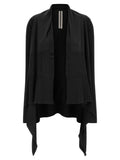 Black Cotton Cardigan