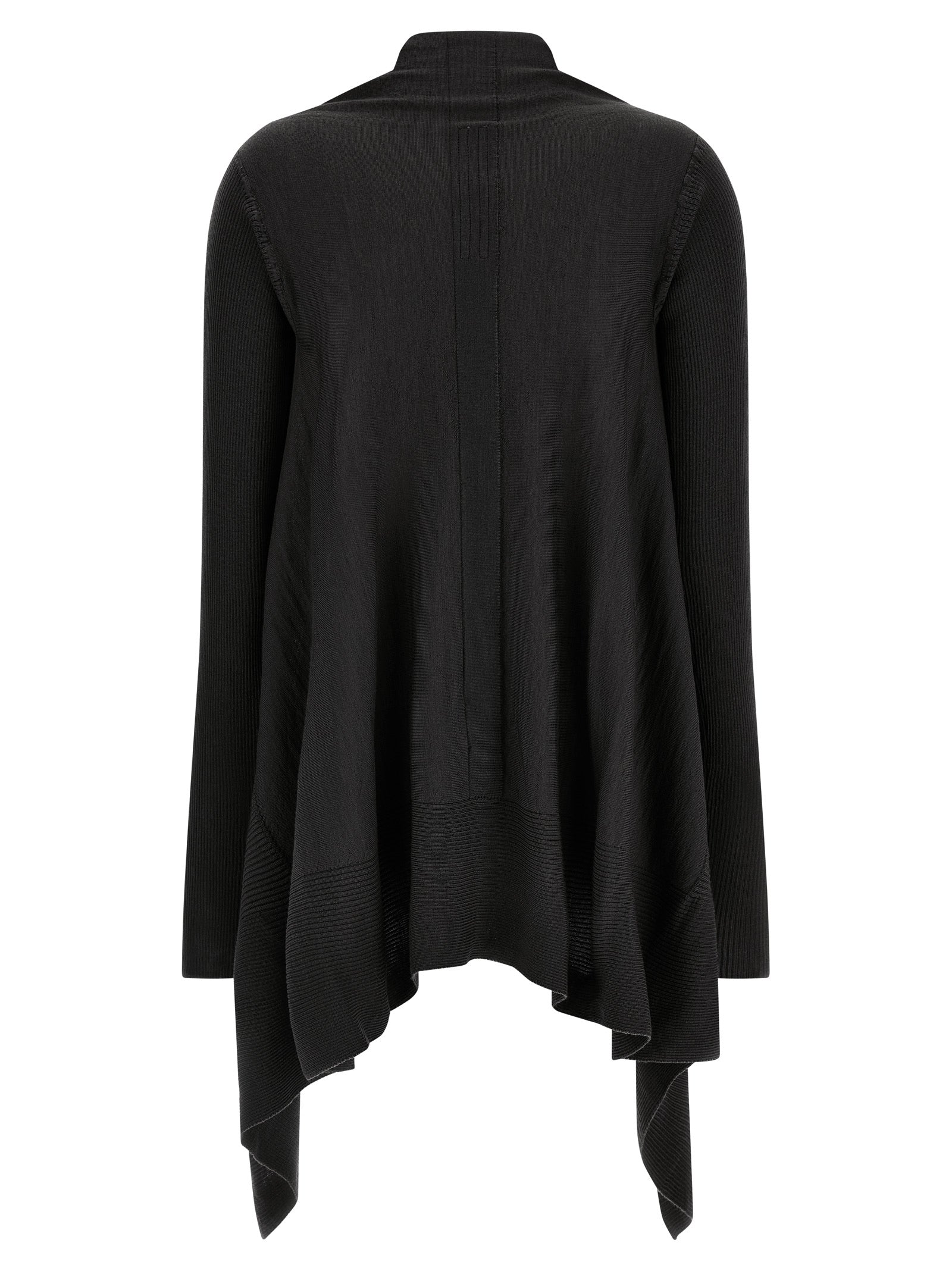 Black Cotton Cardigan