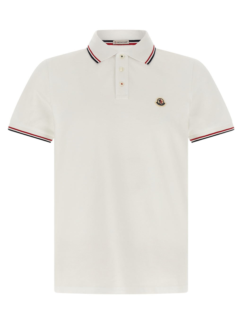 White Cotton Polo Shirt