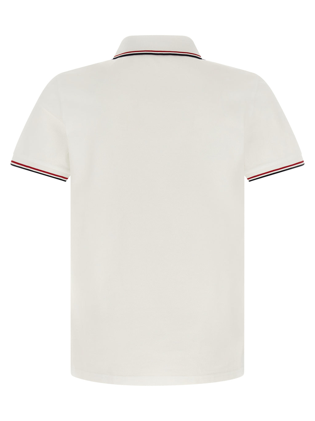White Cotton Polo Shirt