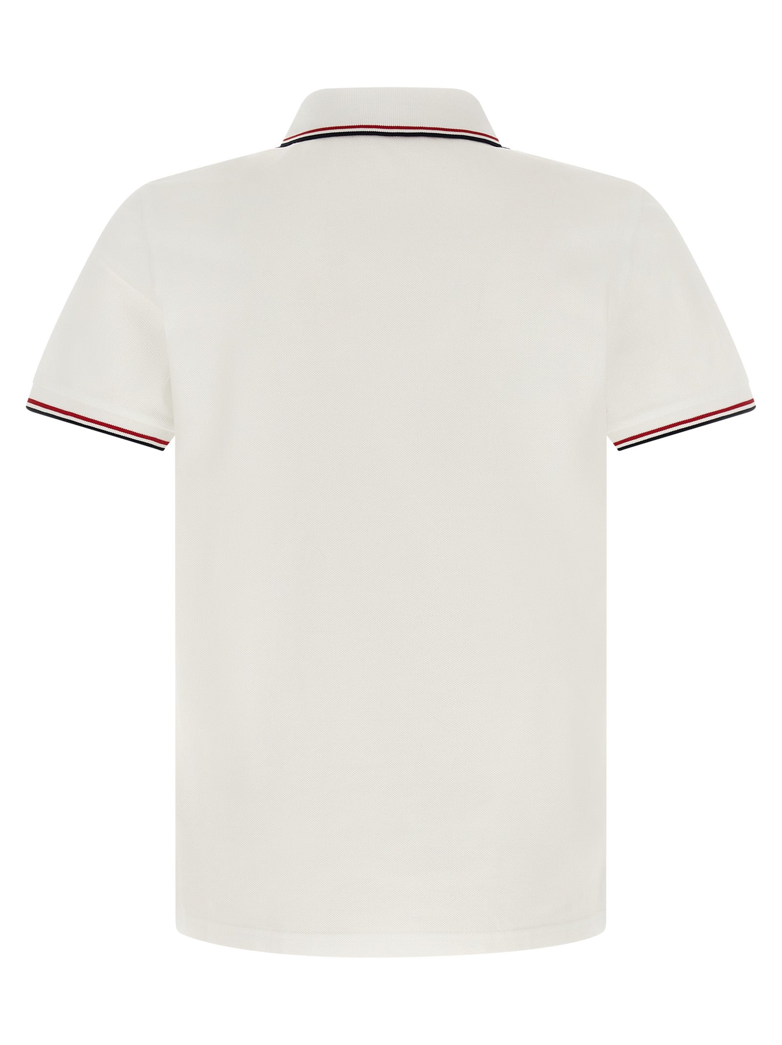 White Cotton Polo Shirt