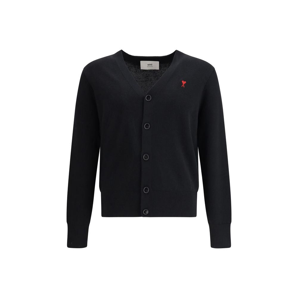 Black Wool Oves Aries Cardigan