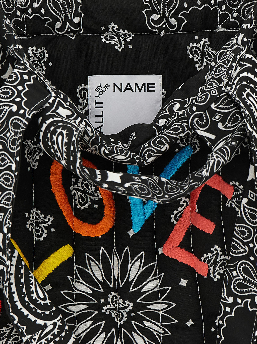 Black Cotton Tote Bag