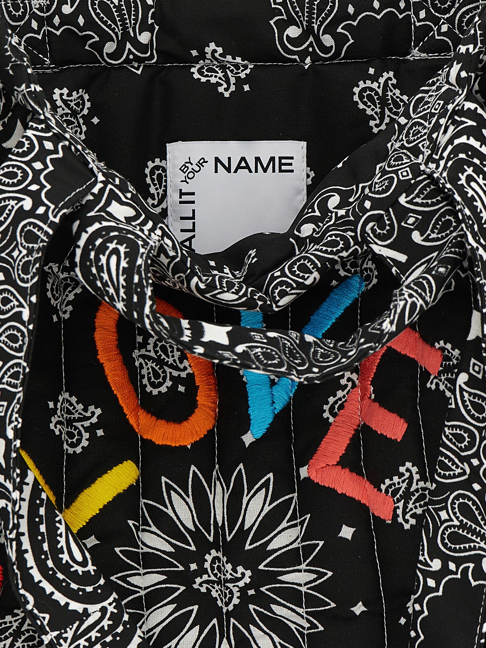 Black Cotton Tote Bag