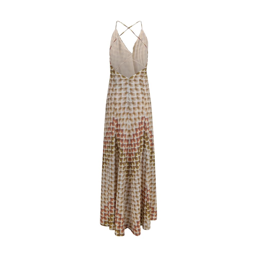 Multicolor Viscose Casual Dress