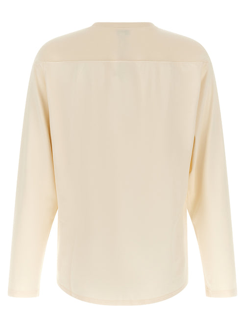 Beige Viscose T-Shirt