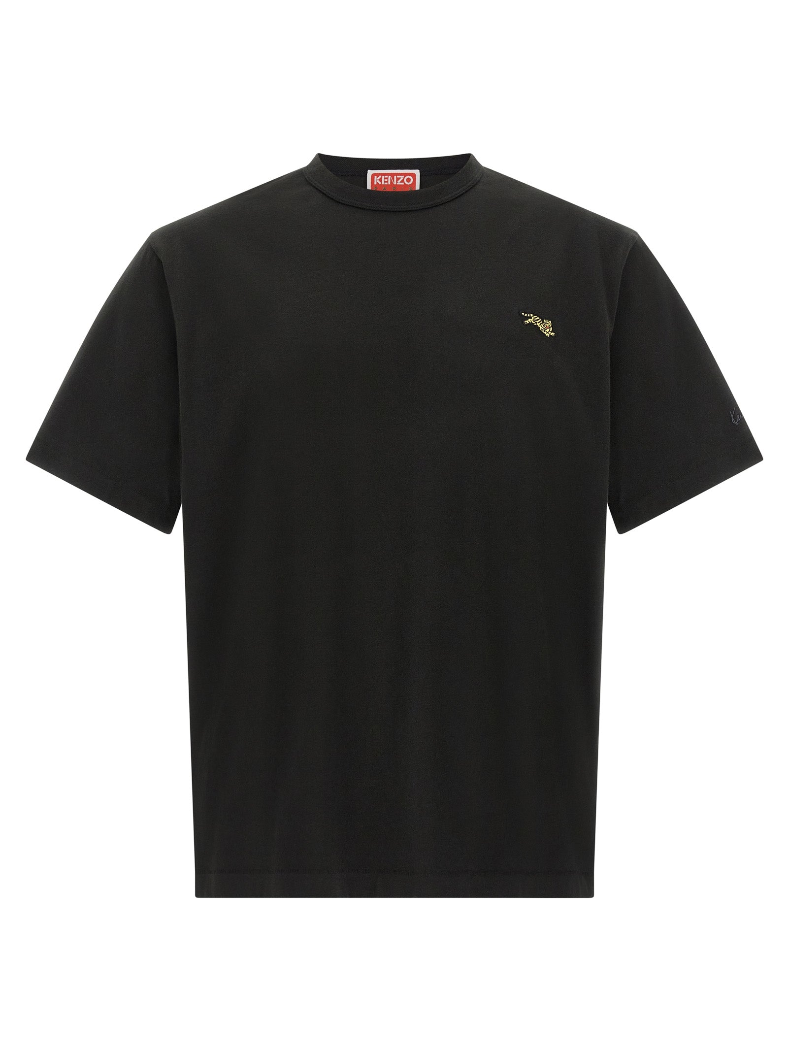 Black Cotton T-Shirt