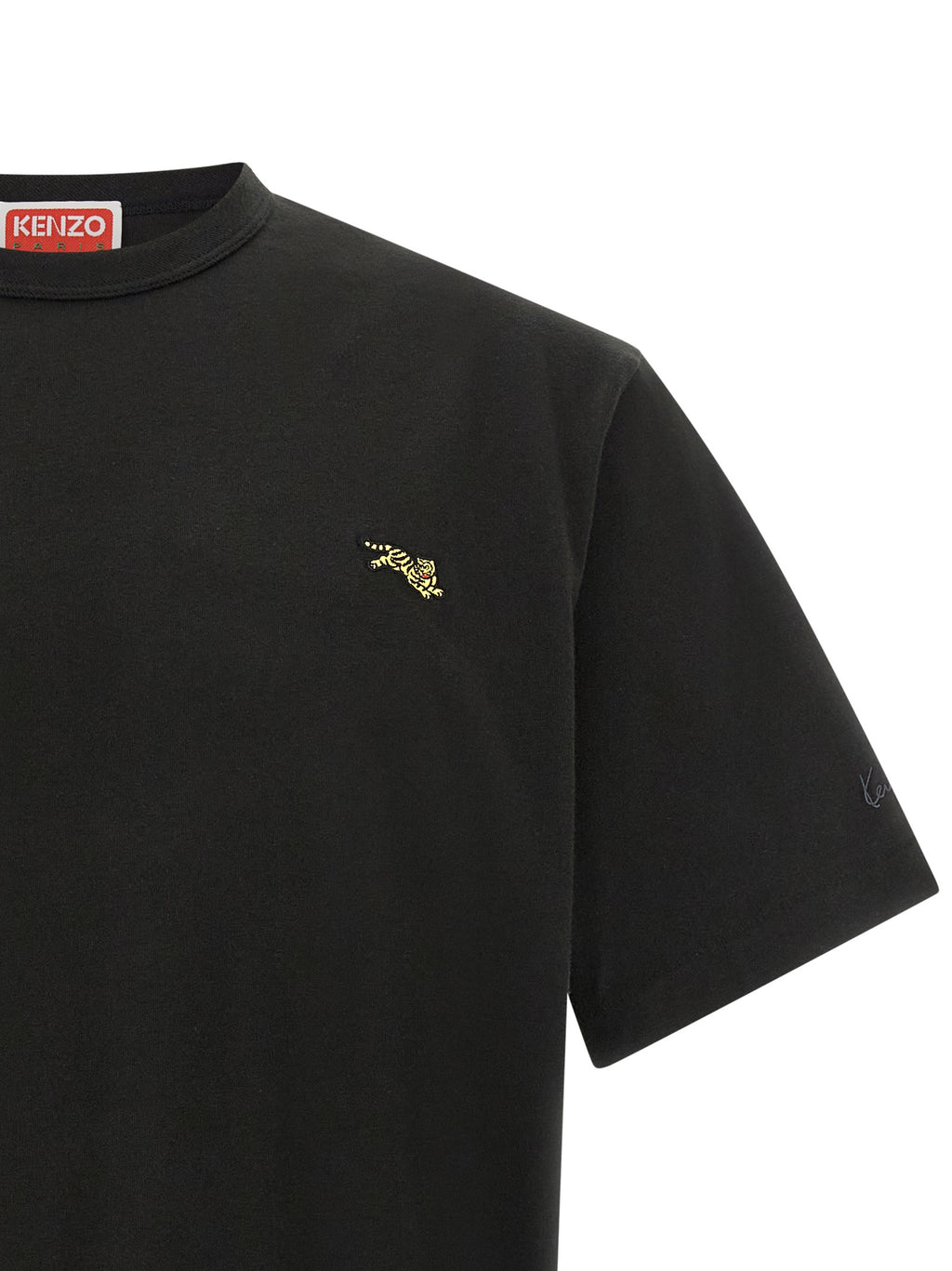 Black Cotton T-Shirt