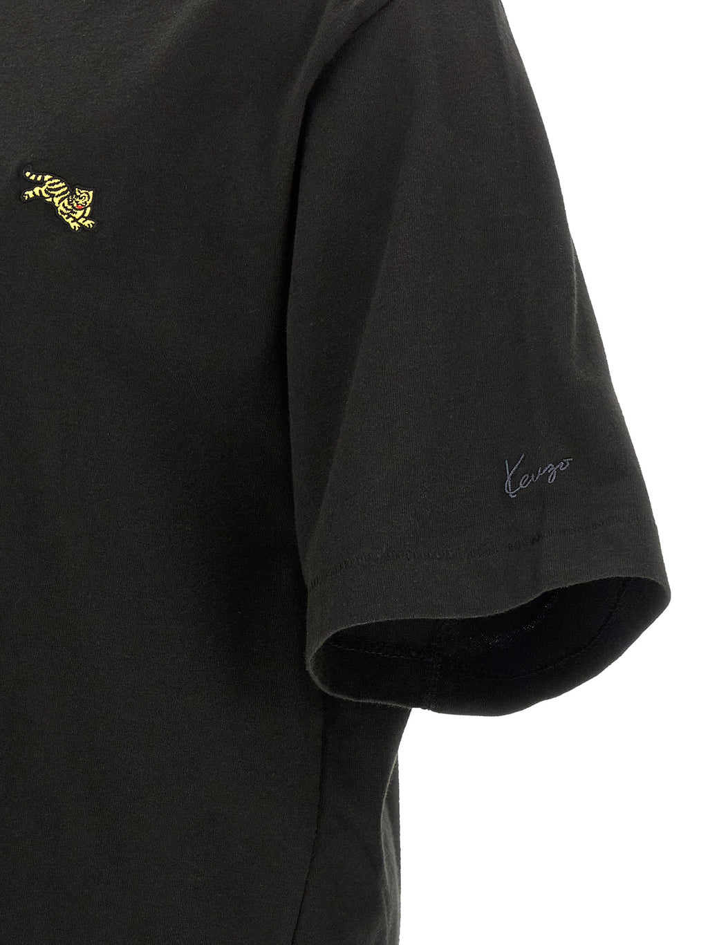 Black Cotton T-Shirt