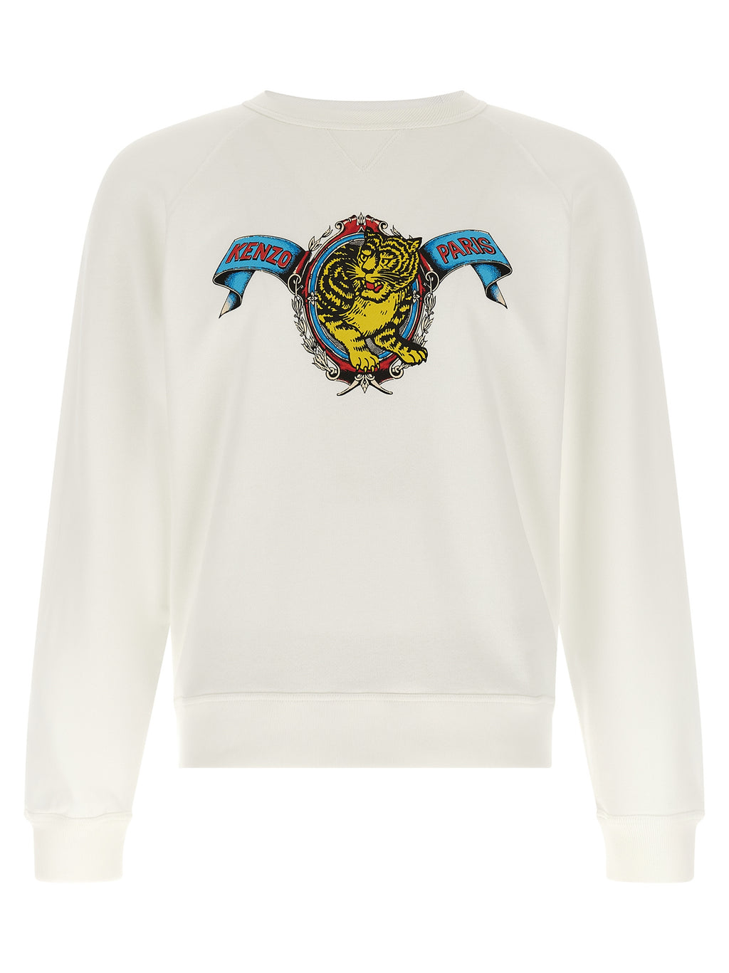 White Viscose Sweatshirt
