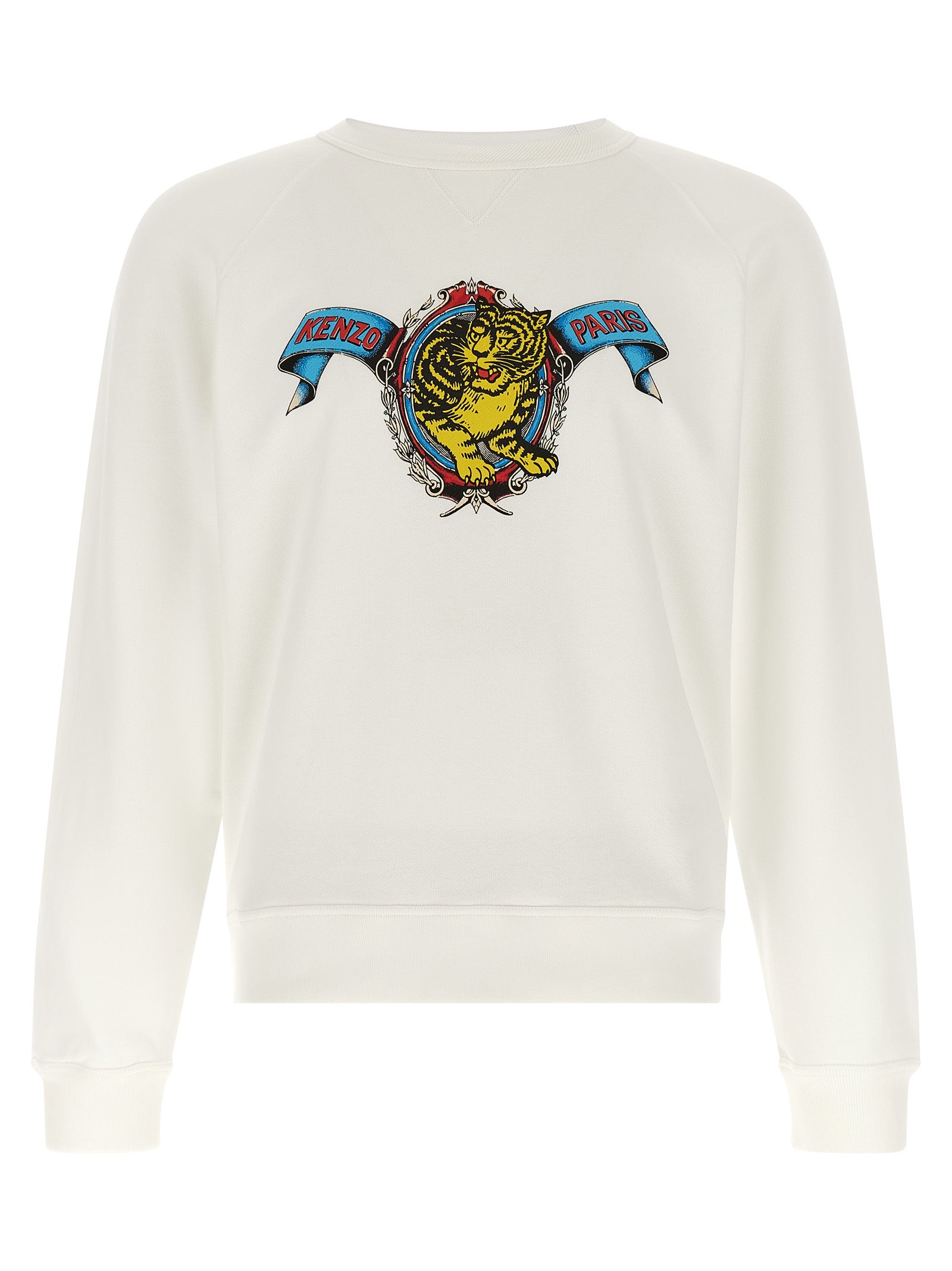 White Viscose Sweatshirt