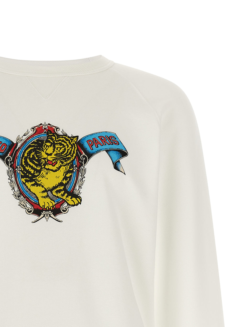 White Viscose Sweatshirt