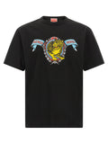 Black Cotton T-Shirt