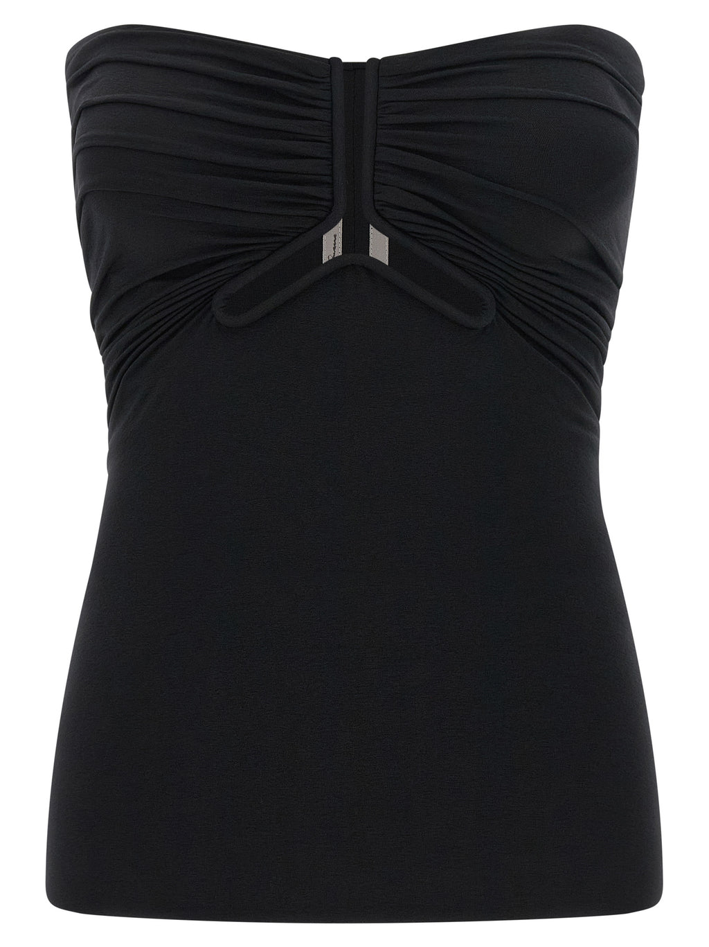 Black Nylon Tank Tops