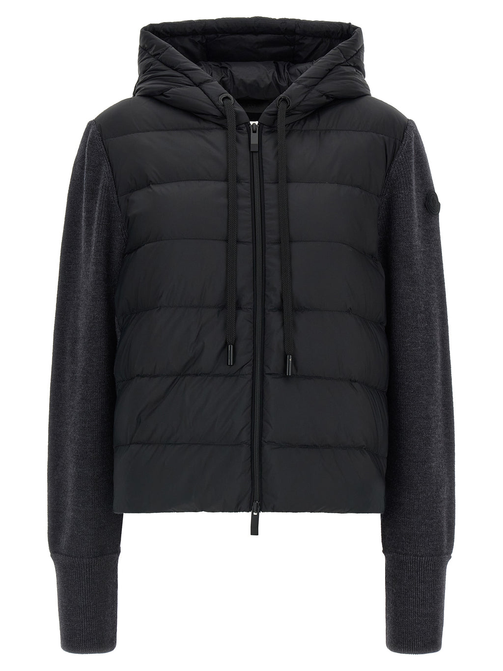 Gray Polyamide Cardigan