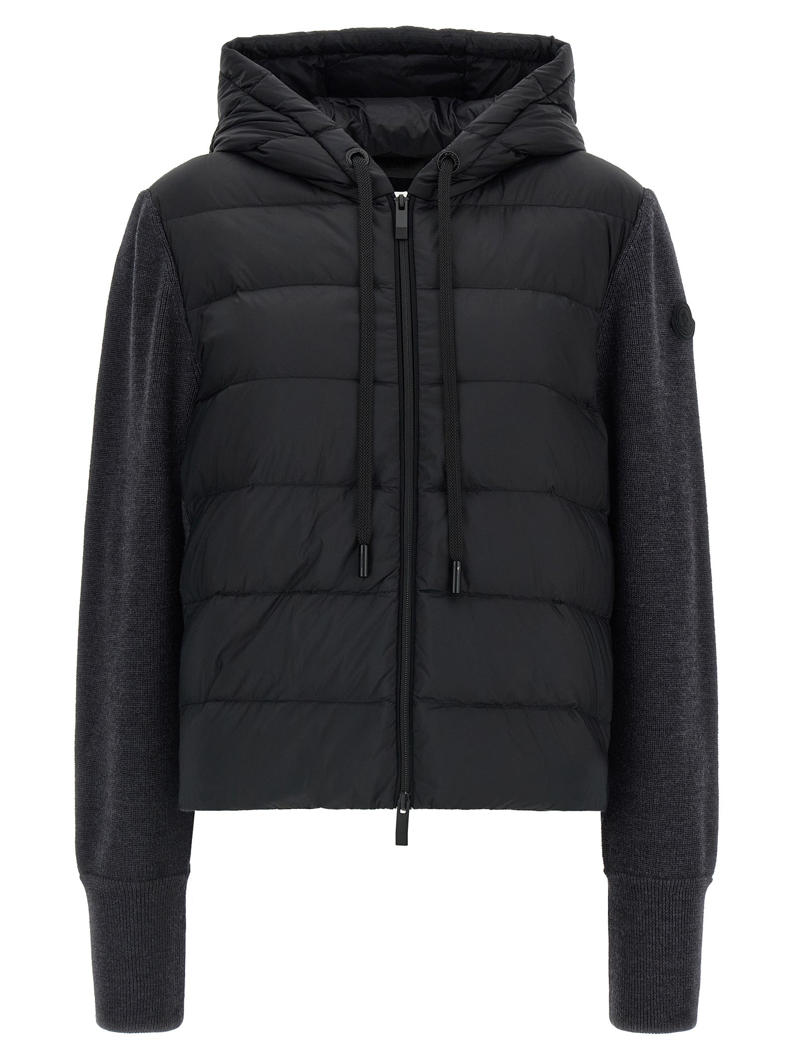 Gray Polyamide Cardigan