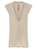 Beige Cotton T-Shirt