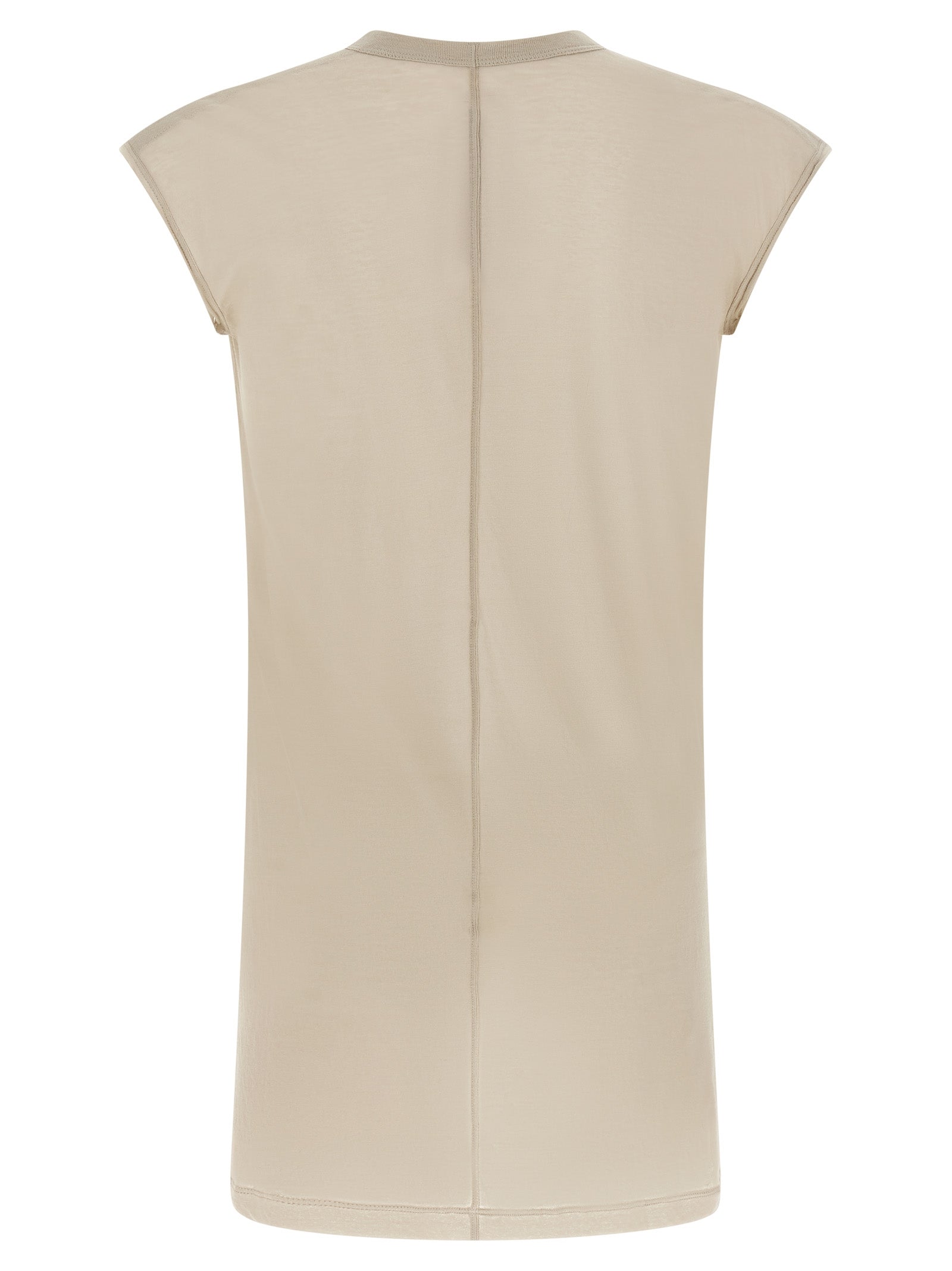 Beige Cotton T-Shirt