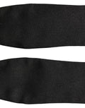 Men Black 100% Silk Adjustable Neck Papillon Bow Tie