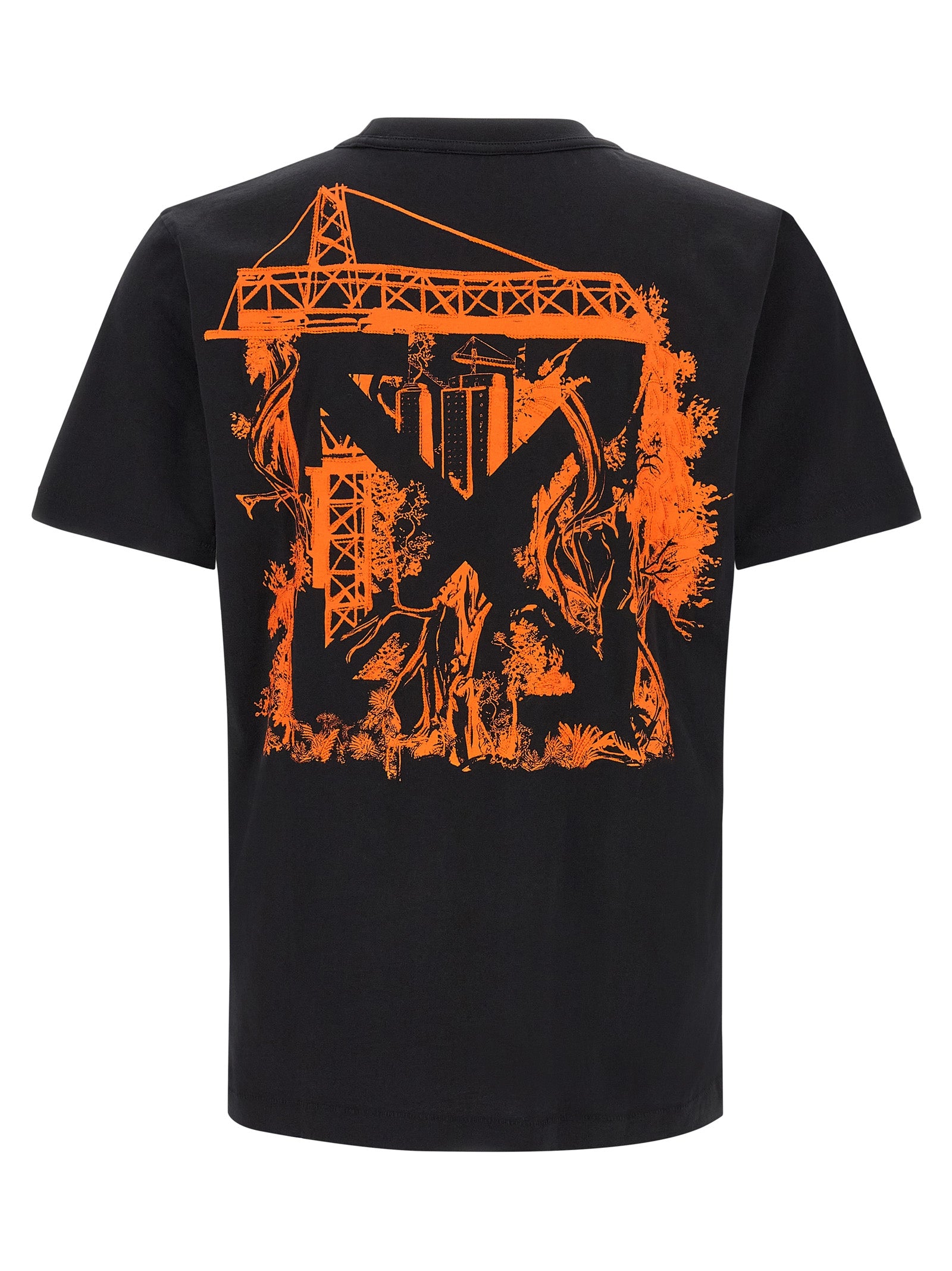 Black Cotton T-Shirt