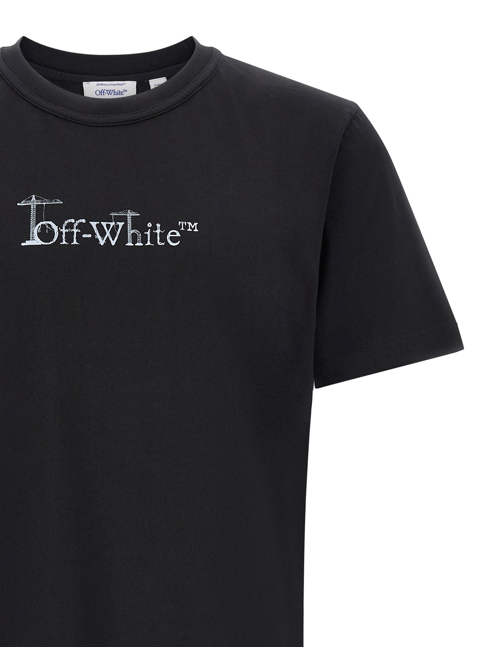 Black Cotton T-Shirt