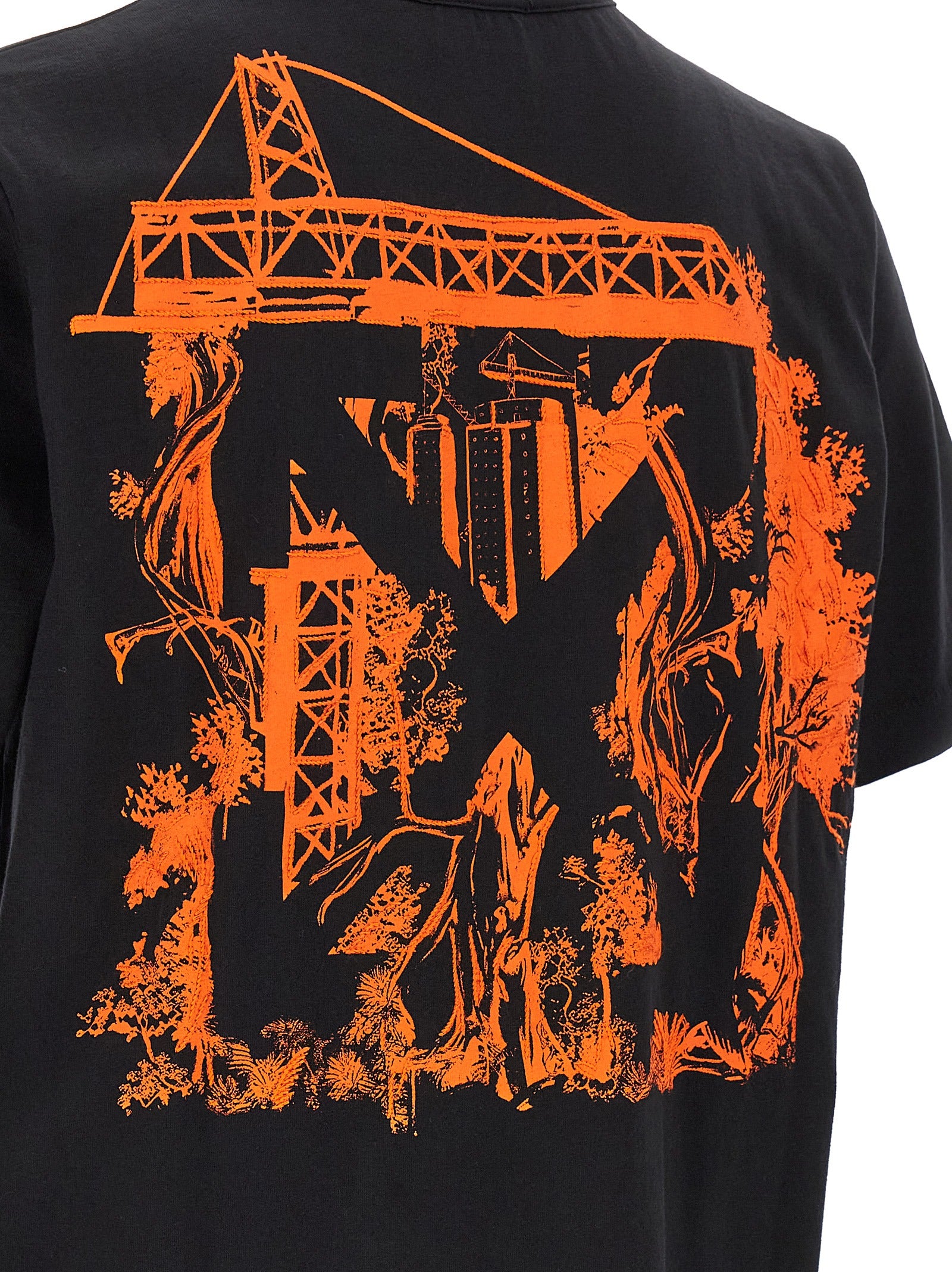 Black Cotton T-Shirt