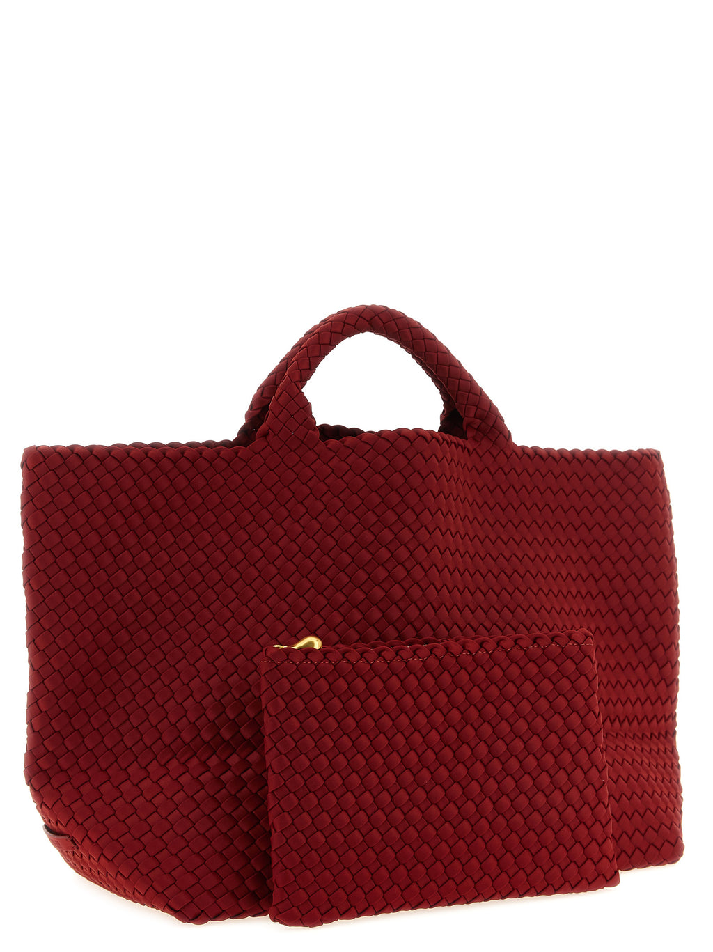 Red Nylon Handbag