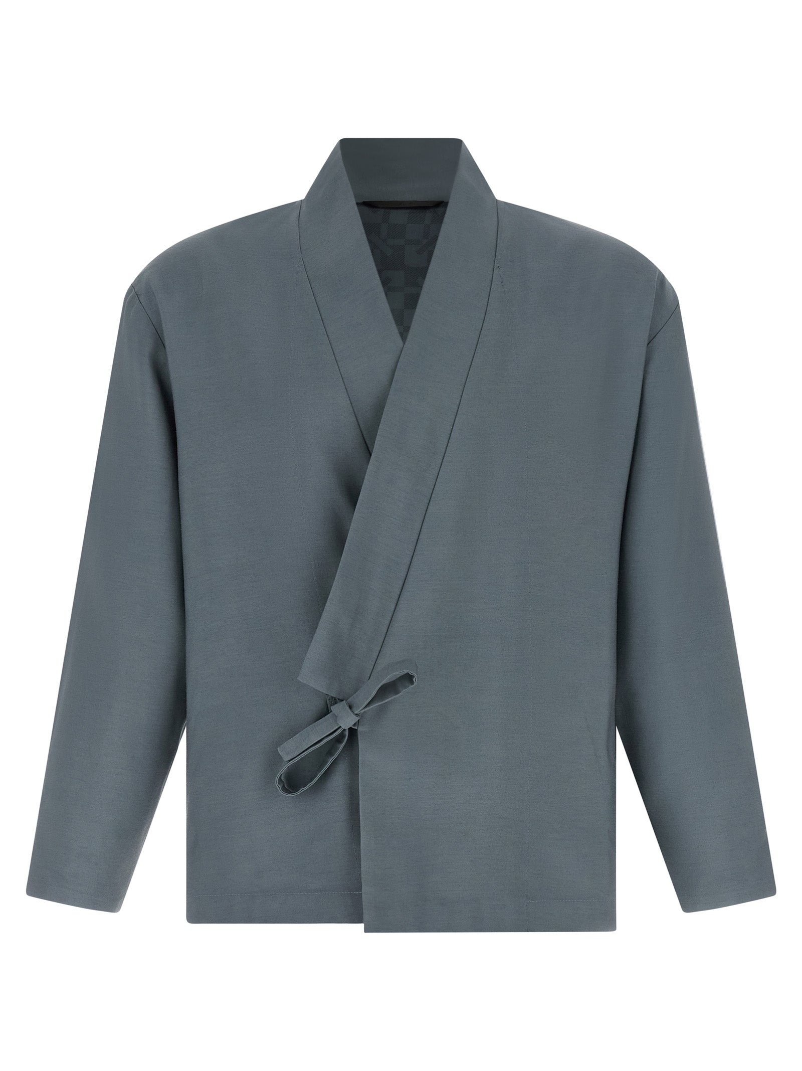Gray Wool Blazer