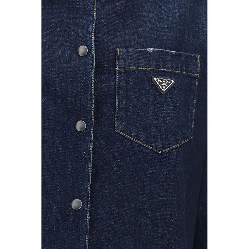 Blue Cotton Denim Jacket