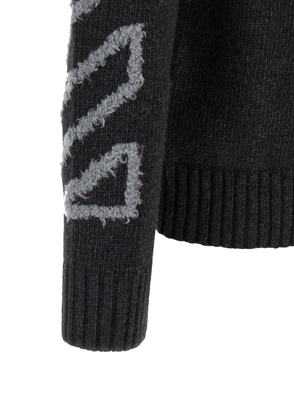 Gray Wool Cardigan