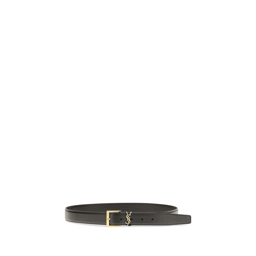 Black Calf Leather Bos Taurus Regular Belt