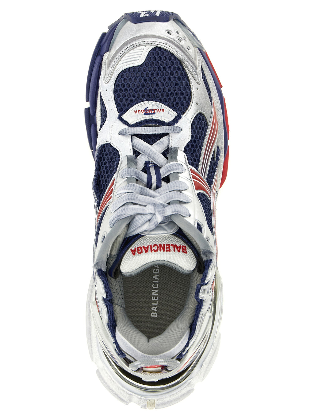 Multicolor Polyethylene Athletic Sneakers