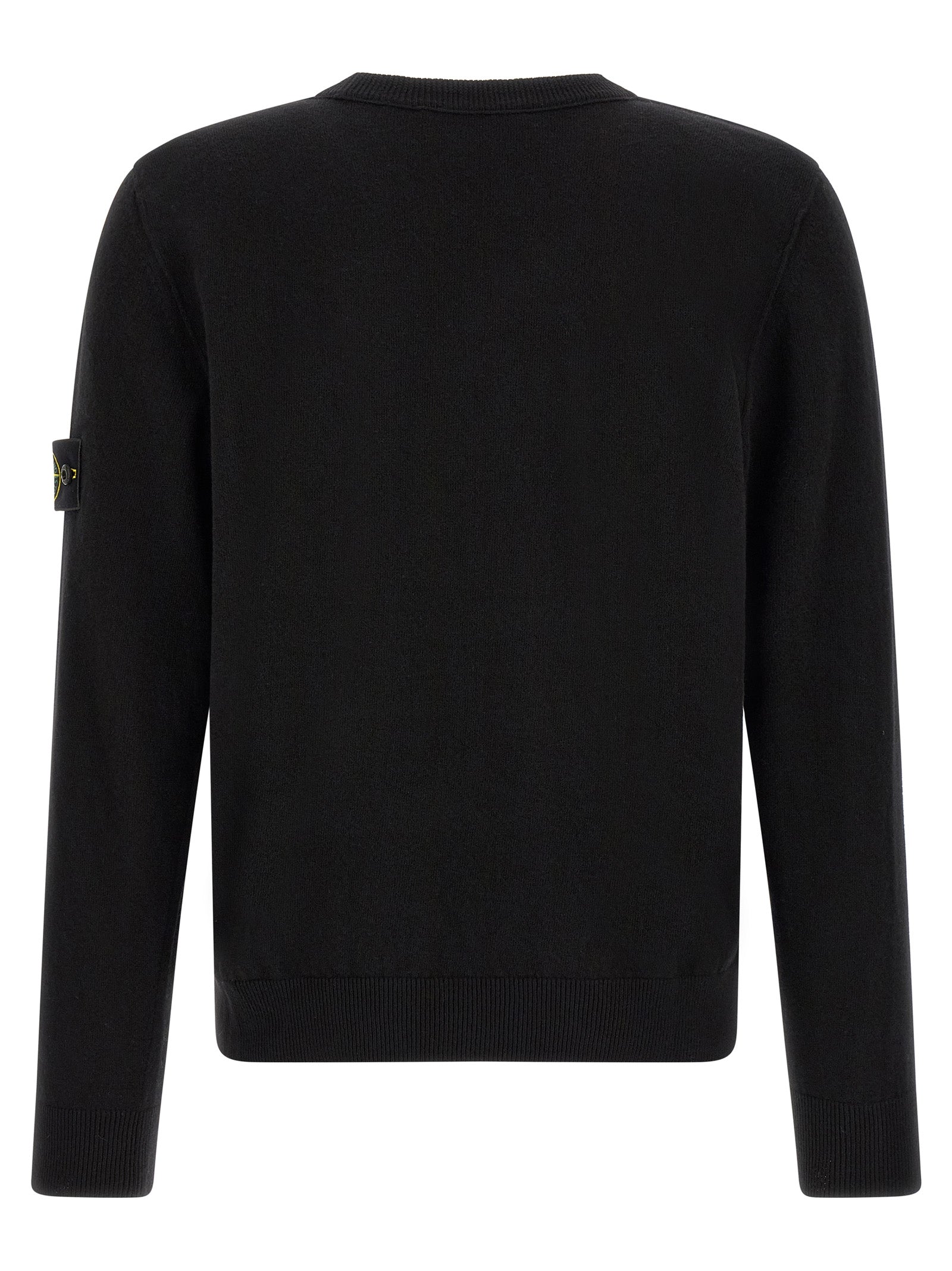 Black Virgin Wool Cardigan