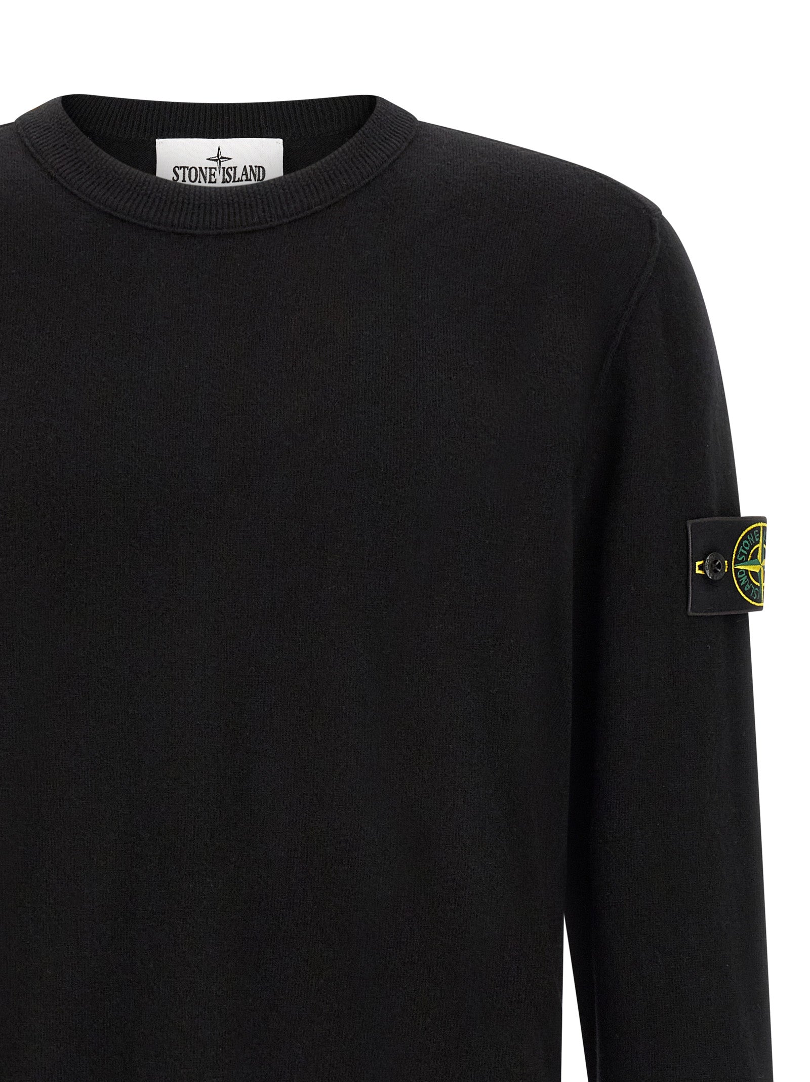 Black Virgin Wool Cardigan
