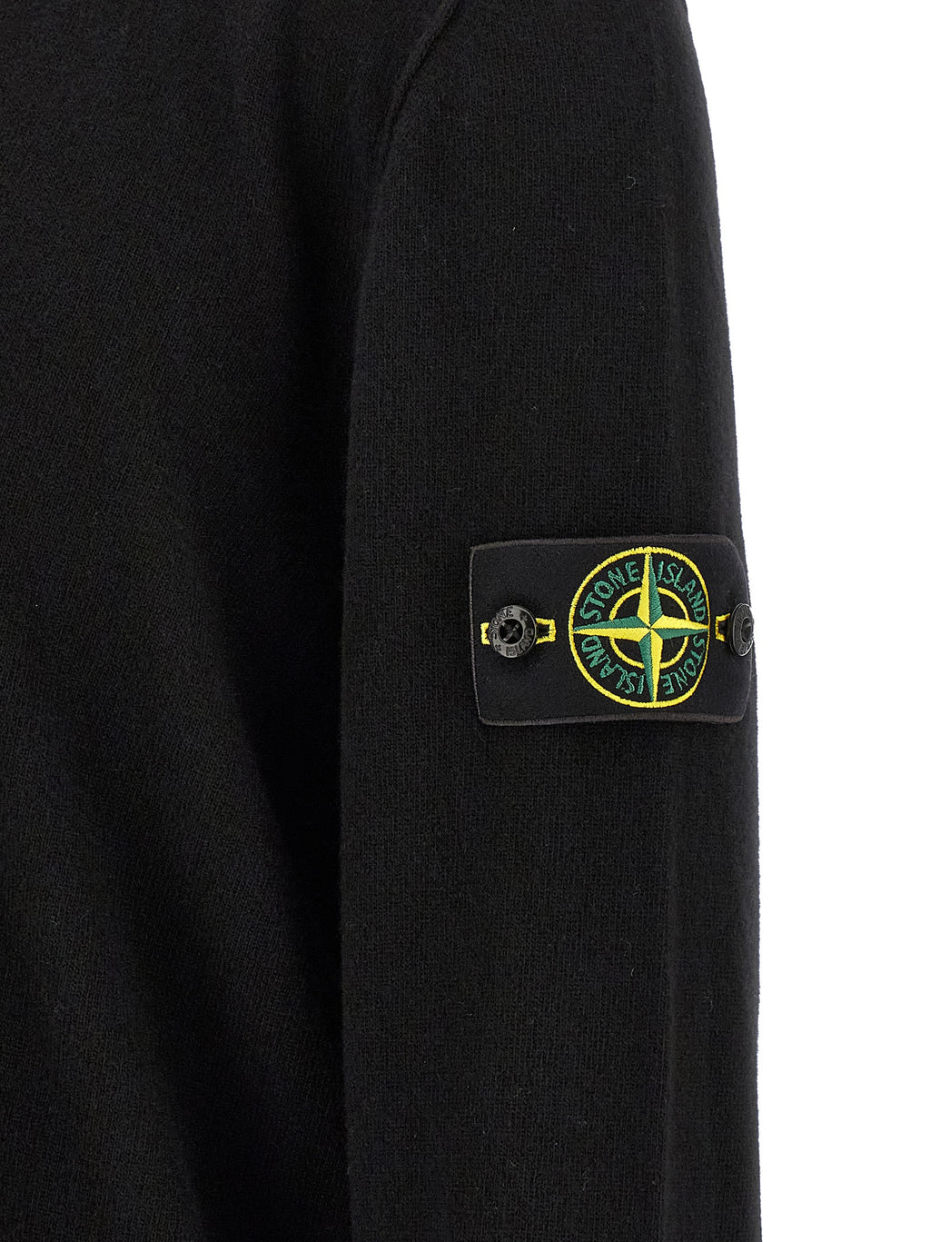 Black Virgin Wool Cardigan