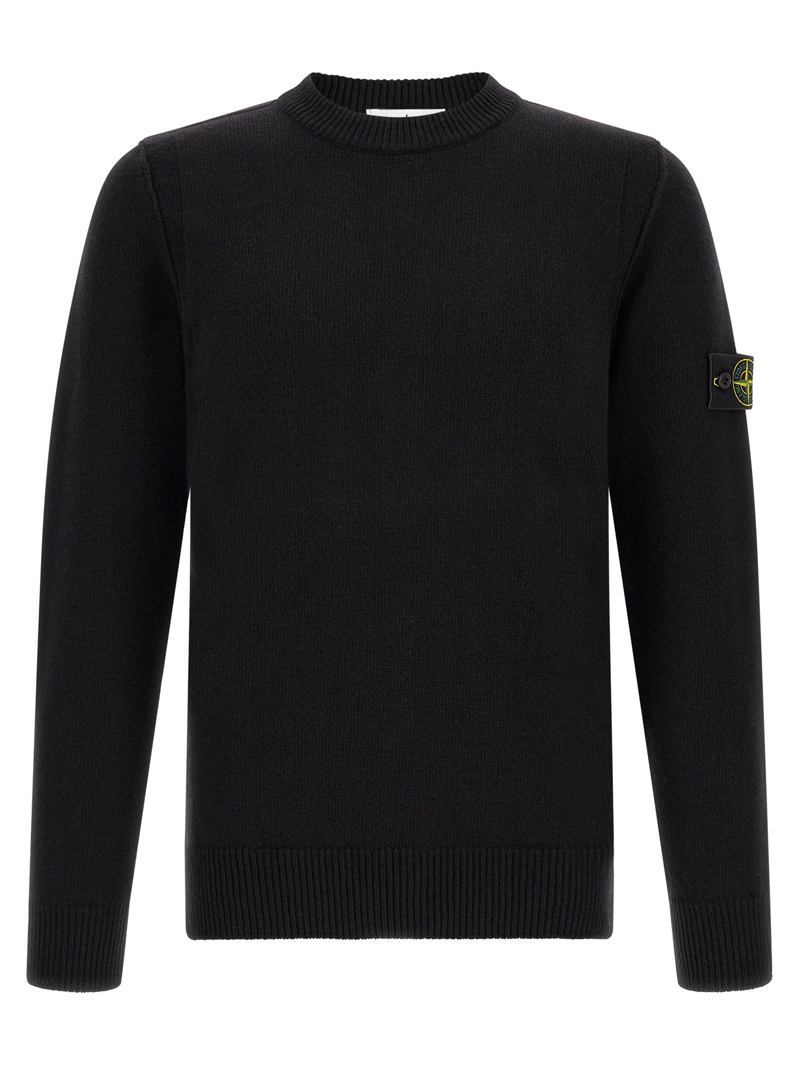 Black Virgin Wool Cardigan