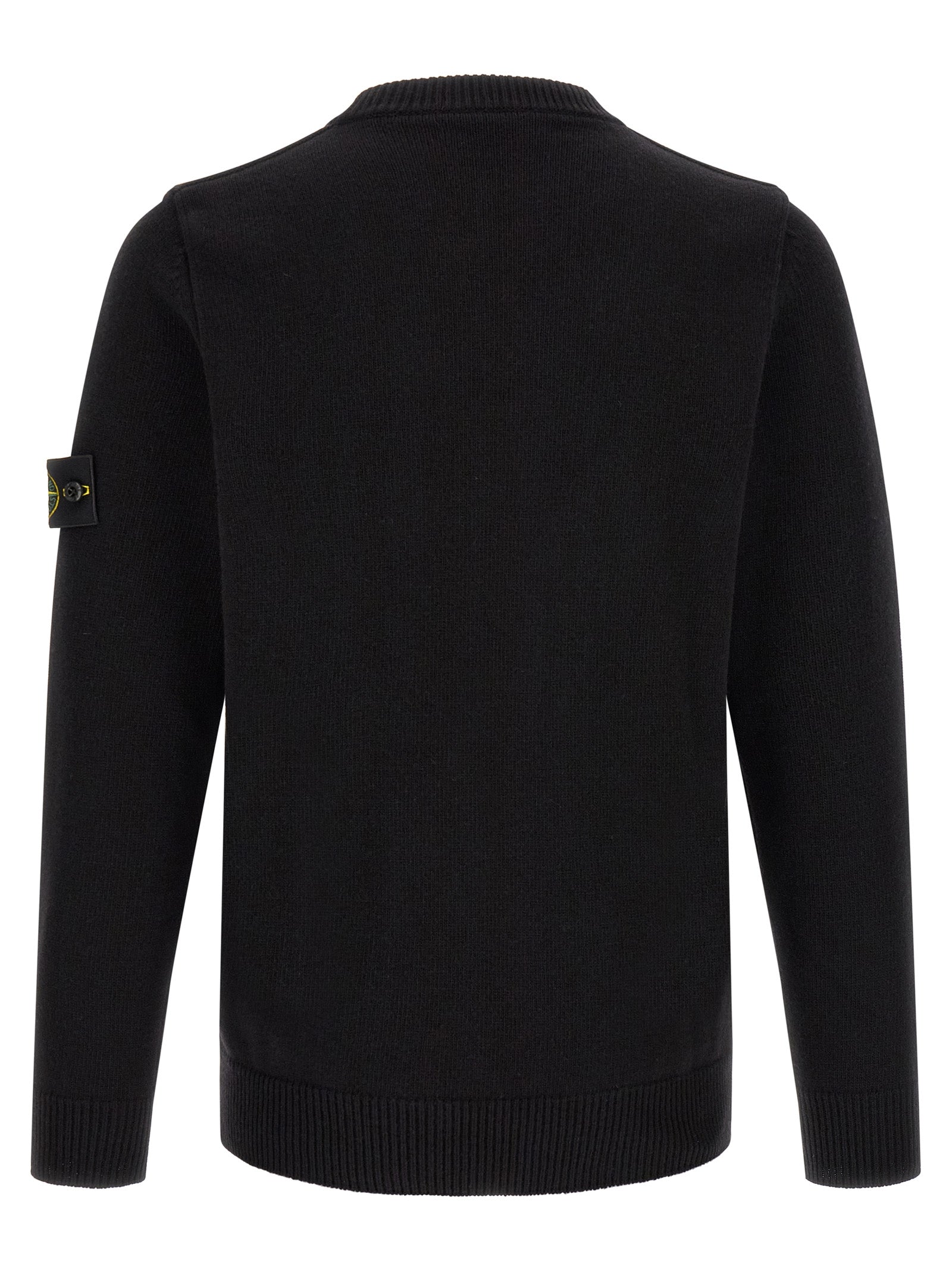 Black Virgin Wool Cardigan