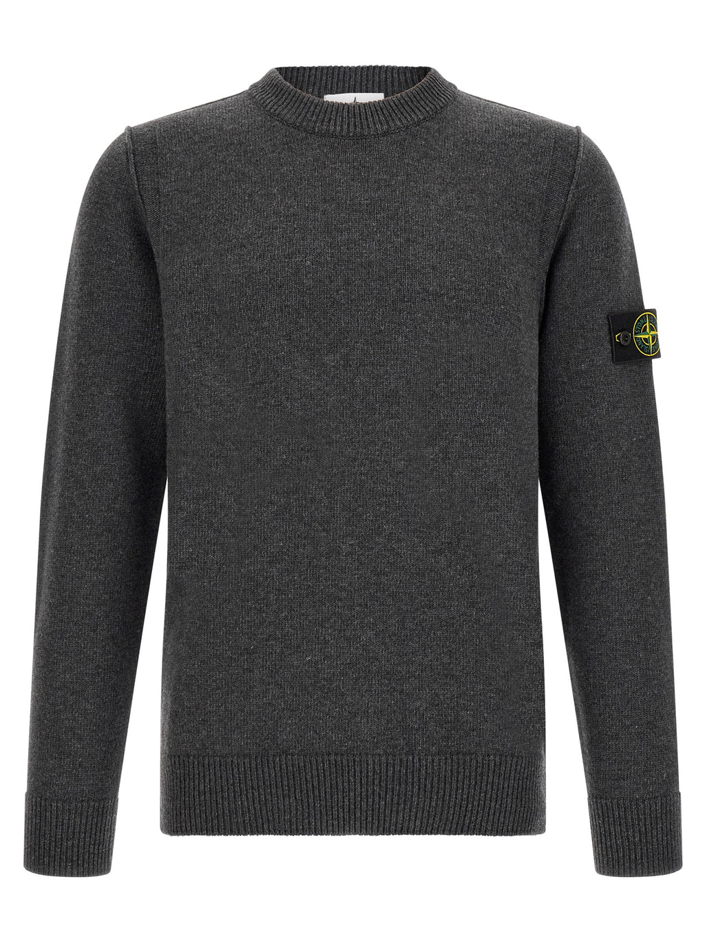 Gray Virgin Wool Cardigan