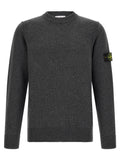 Gray Virgin Wool Cardigan