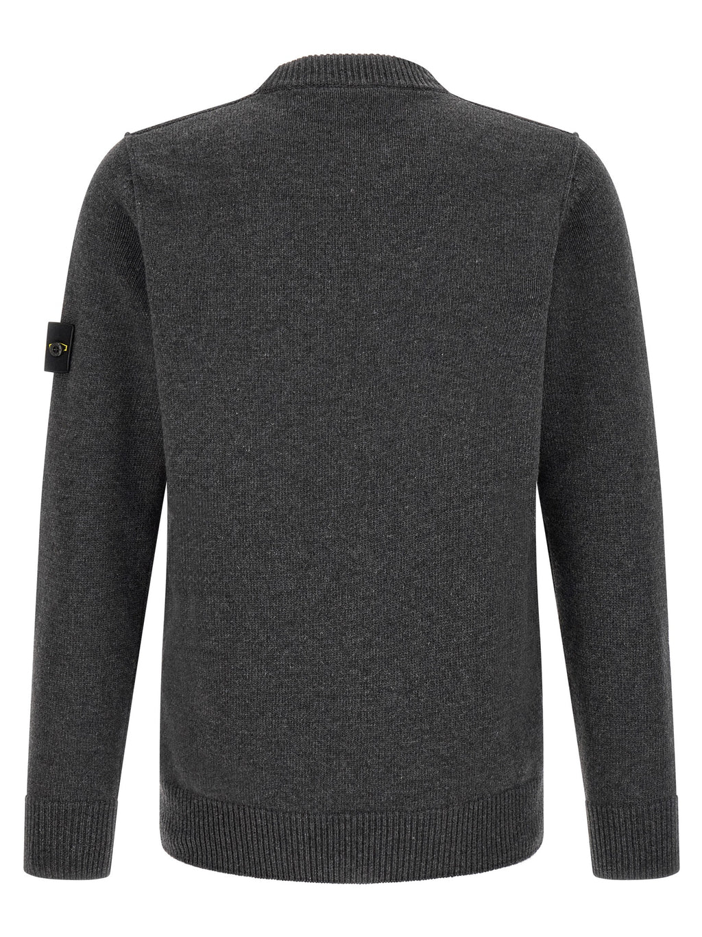 Gray Virgin Wool Cardigan