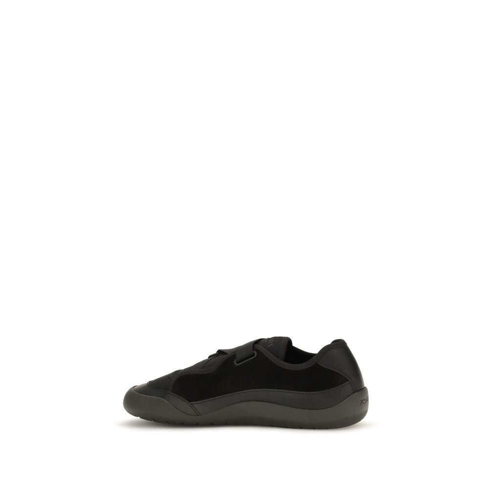Black Calf Leather Bos Taurus Athletic Sneakers