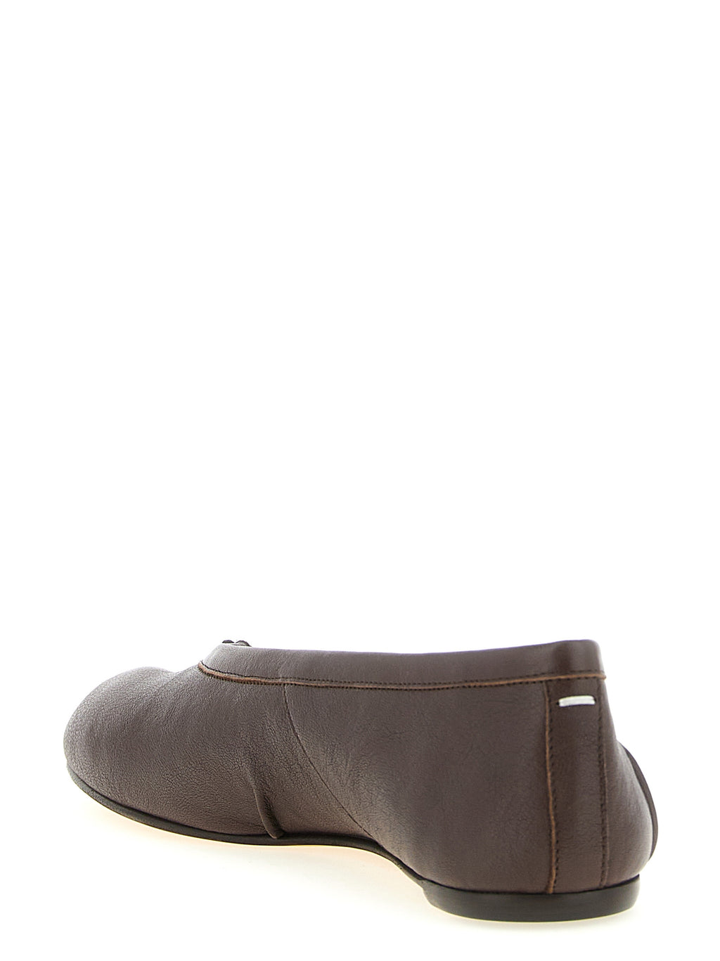 Brown Lamb Leather Ballet Flats